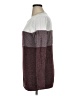 Pink Clover Color Block Burgundy Pullover Sweater Size XL - photo 5