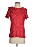Banana Republic 100% Polyester Red Short Sleeve Blouse Size XS - photo 1