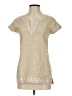 Sulu Collection Tan Short Sleeve Blouse Size P (petite) - photo 1