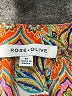 Rose + Olive Pink Sleeveless Blouse Size M - photo 7