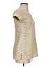 Sulu Collection Tan Short Sleeve Blouse Size P (petite) - photo 4