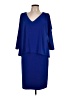 Joseph Ribkoff Blue Cocktail Dress Size 10 - photo 1