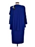 Joseph Ribkoff Blue Cocktail Dress Size 10 - photo 2