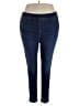 Torrid Solid Blue Jeggings Size 3X Plus (3) - photo 1