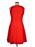 Sandra Darren Solid Red Cocktail Dress Size 14 - photo 2