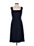 Talbots Solid Blue Casual Dress Size 4 - photo 1