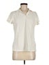 L.L.Bean Ivory Short Sleeve Blouse Size M - photo 1