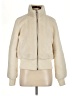Kut from the Kloth 100% Polyester Solid Ivory Fleece Size M - photo 1