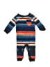 Tea 100% Cotton Stripes Blue Long Sleeve Outfit Size 3-6 mo - photo 1