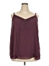 Torrid 100% Polyester Burgundy Sleeveless Blouse Size 3X Plus (3) - photo 1