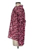 Seasons 100% Recycled Polyester Floral Pink 3/4 Sleeve Blouse Size M - photo 5