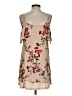 Blu Pepper 100% Rayon Floral Tan Casual Dress Size S - photo 2