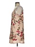 Blu Pepper 100% Rayon Floral Tan Casual Dress Size S - photo 5