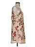 Blu Pepper 100% Rayon Floral Tan Casual Dress Size S - photo 4