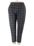 Classic Concepts Plaid Black Casual Pants Size 3X - photo 1