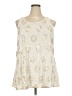 Lane Bryant Ivory Sleeveless Blouse Size 22 (5) - photo 1