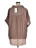 ee:some Brown Short Sleeve Blouse Size 2XL - photo 2