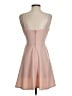 Trixxi Solid Pink Cocktail Dress Size S - photo 2