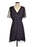 Madewell 100% Polyester Paisley Blue Casual Dress Size 4 - photo 1