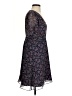 Madewell 100% Polyester Paisley Blue Casual Dress Size 4 - photo 4