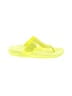 FitFlop Yellow Flip Flops Size 8 1/2 - photo 1