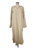 ASM ANNA 100% Polyester Tan Casual Dress Size M - photo 1