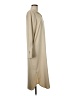 ASM ANNA 100% Polyester Tan Casual Dress Size M - photo 4