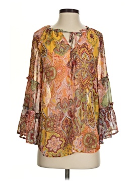Fig And Flower 3/4 Sleeve Blouse
