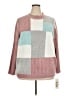 Alfred Dunner Color Block Pink Pullover Sweater Size 3X - photo 1