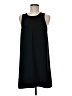 Tildon 100% Polyester Solid Black Casual Dress Size M - photo 1