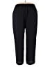 S.L. Fashions 100% Polyester Solid Black Dress Pants Size 22 - photo 2