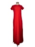 SPANX Solid Red Casual Dress Size XS - photo 1