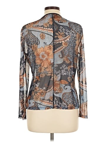 Pleats Collection Long Sleeve Blouse (view 2)
