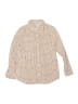 Vineyard Vines Performance Checkered-gingham Tan Long Sleeve Button-Down Shirt Size 7 - photo 1
