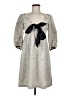 Max and Cleo Silver Cocktail Dress Size 6 - photo 1