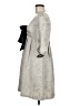Max and Cleo Silver Cocktail Dress Size 6 - photo 5