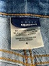 Basic Editions Chevron-herringbone Blue Jeans Size 4 - photo 7