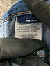 Basic Editions Chevron-herringbone Blue Jeans Size 4 - photo 8