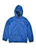 L.L.Bean 100% Recycled Polyester Solid Blue Snow Jacket Size 10 - 12 - photo 1