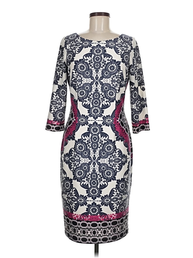 Pre-owned Eliza J Cocktail Dress In Blue