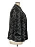 Alex Evenings Paisley Silver Blazer Size 3X - photo 4
