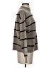 MNG Stripes Gray Turtleneck Sweater Size S - photo 4