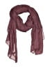 Saachi 100% Viscose Burgundy Scarf One size - photo 1