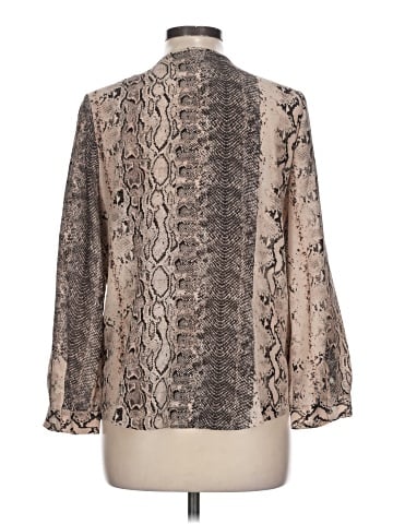 Joie Long Sleeve Silk Top (view 2)