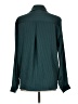 Modern Works 100% Polyester Teal Long Sleeve Blouse Size L - photo 2