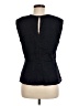 Ann Taylor 100% Polyester Black Sleeveless Blouse Size M - photo 2