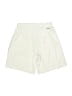 Adidas 100% Polyester Solid Ivory Athletic Shorts Size M (youth) - photo 2
