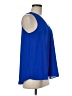 Vince Camuto 100% Polyester Blue Sleeveless Blouse Size M - photo 4