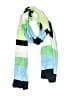 Unbranded Stripes Green Scarf One size - photo 1