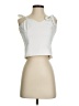 Crescent White Sleeveless Blouse Size S - photo 1